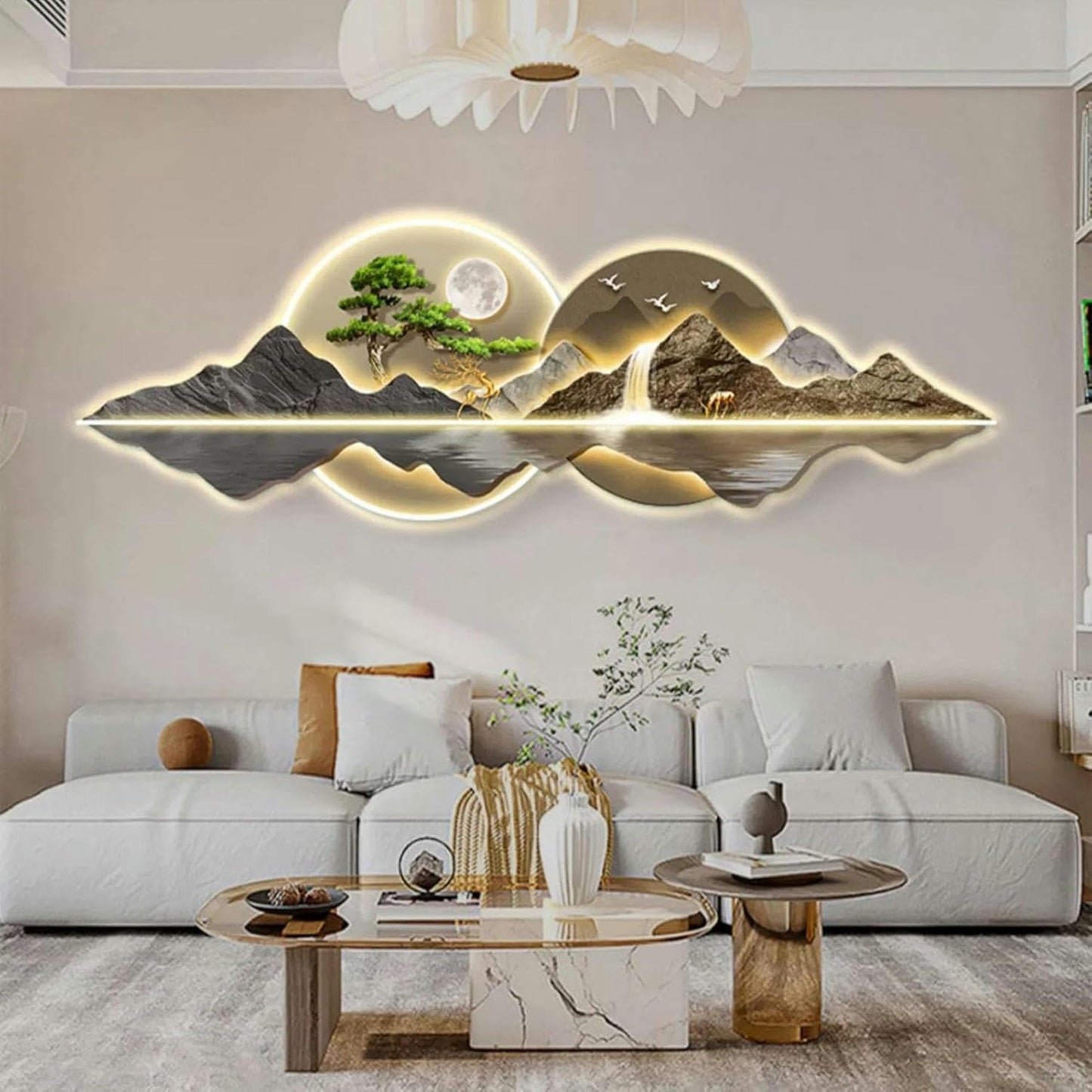 3D LED Wall Art – Chinese Style
