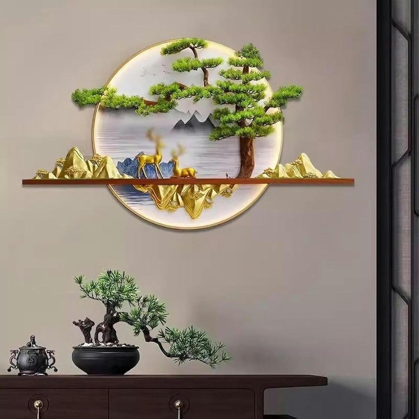 LED Wall Sculpture Art Light