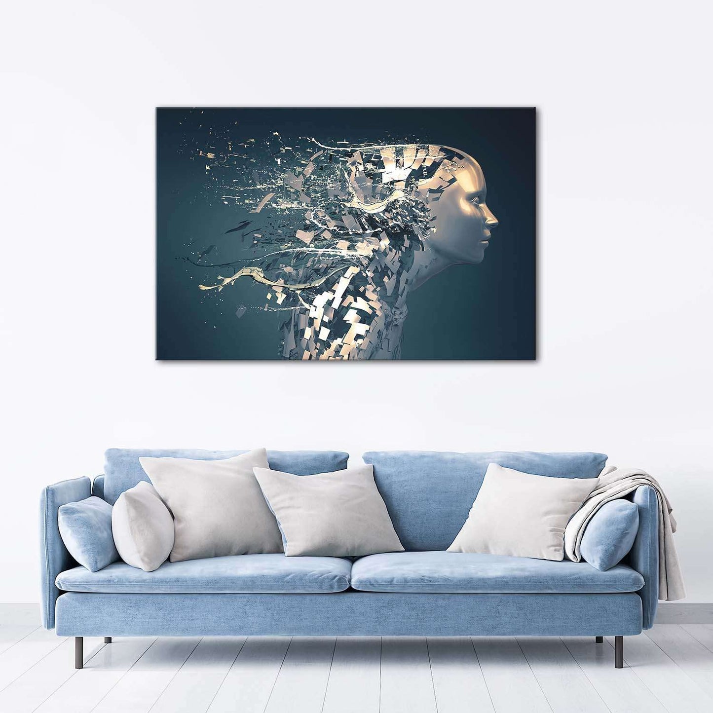 African Tribe Wall Art – 32x48in
