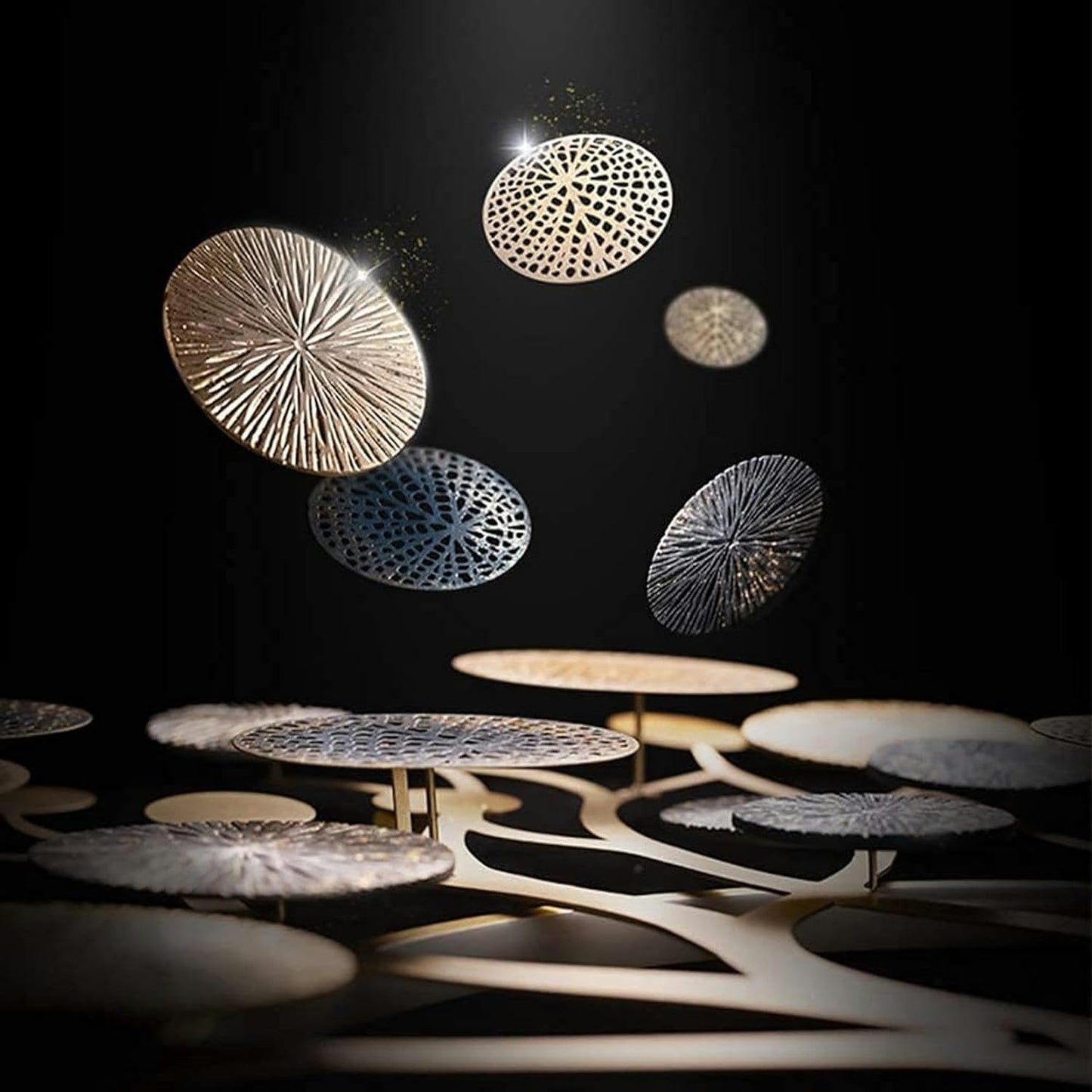 Strange Style 3D Metal Wall Sculpture