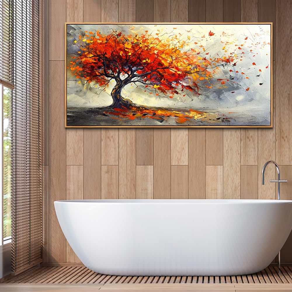 Abstract Tree Landscape Wall Art