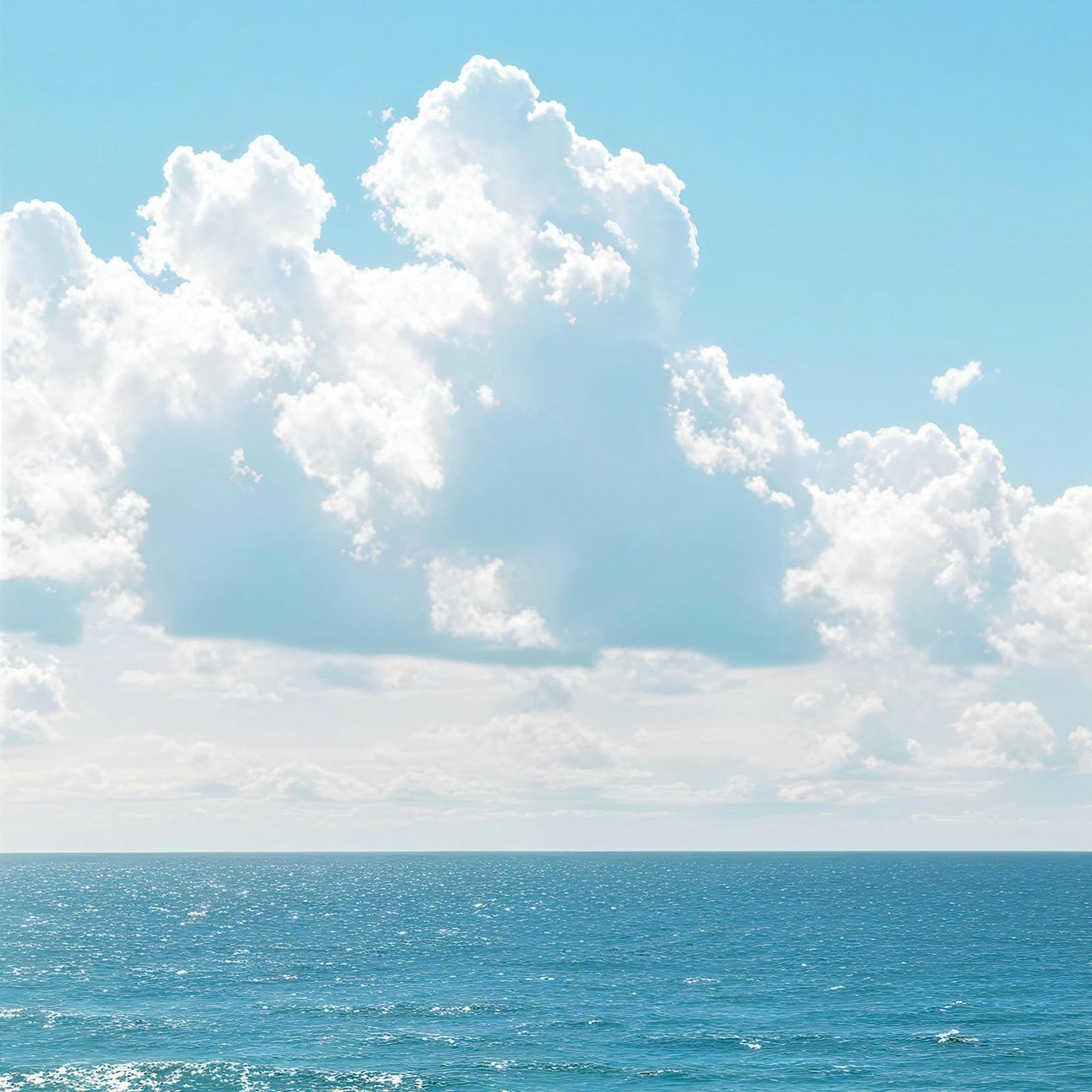 Blue Ocean Beach Wall Art 3PC 24x36in