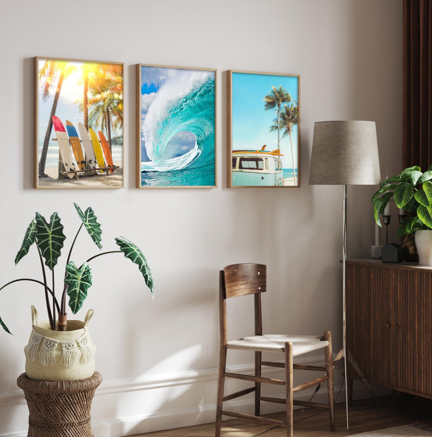Coastal Beach Wall Art – 16x24in