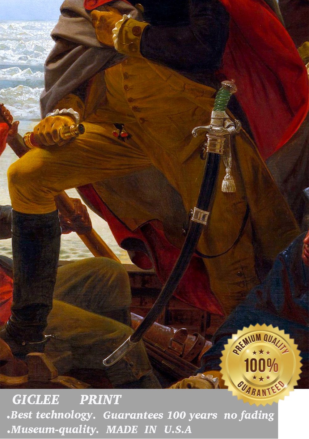 Washington Crossing Canvas Art