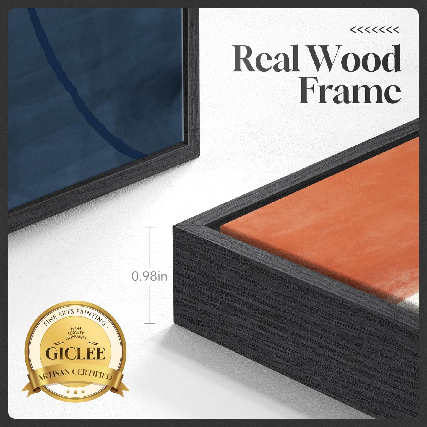 Neutral Abstract Wall Art 2PC