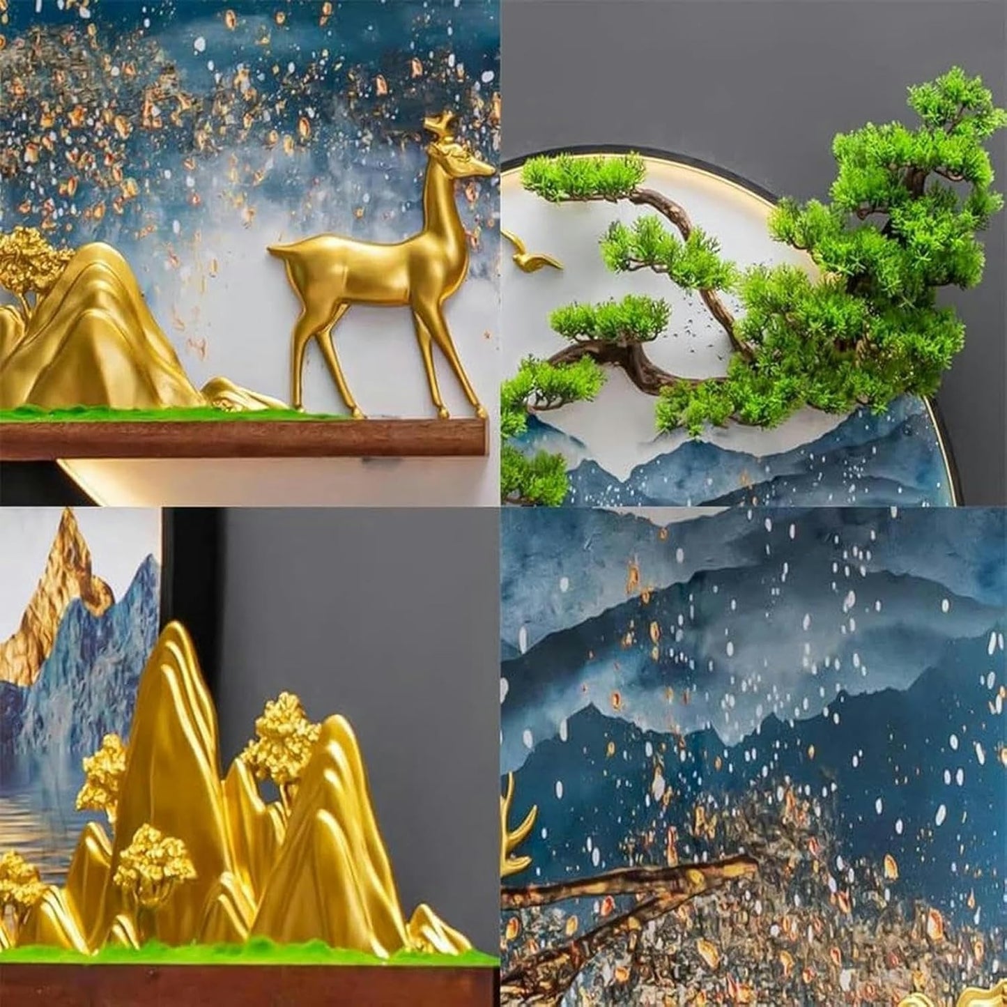 LED Wall Sculpture Art Light