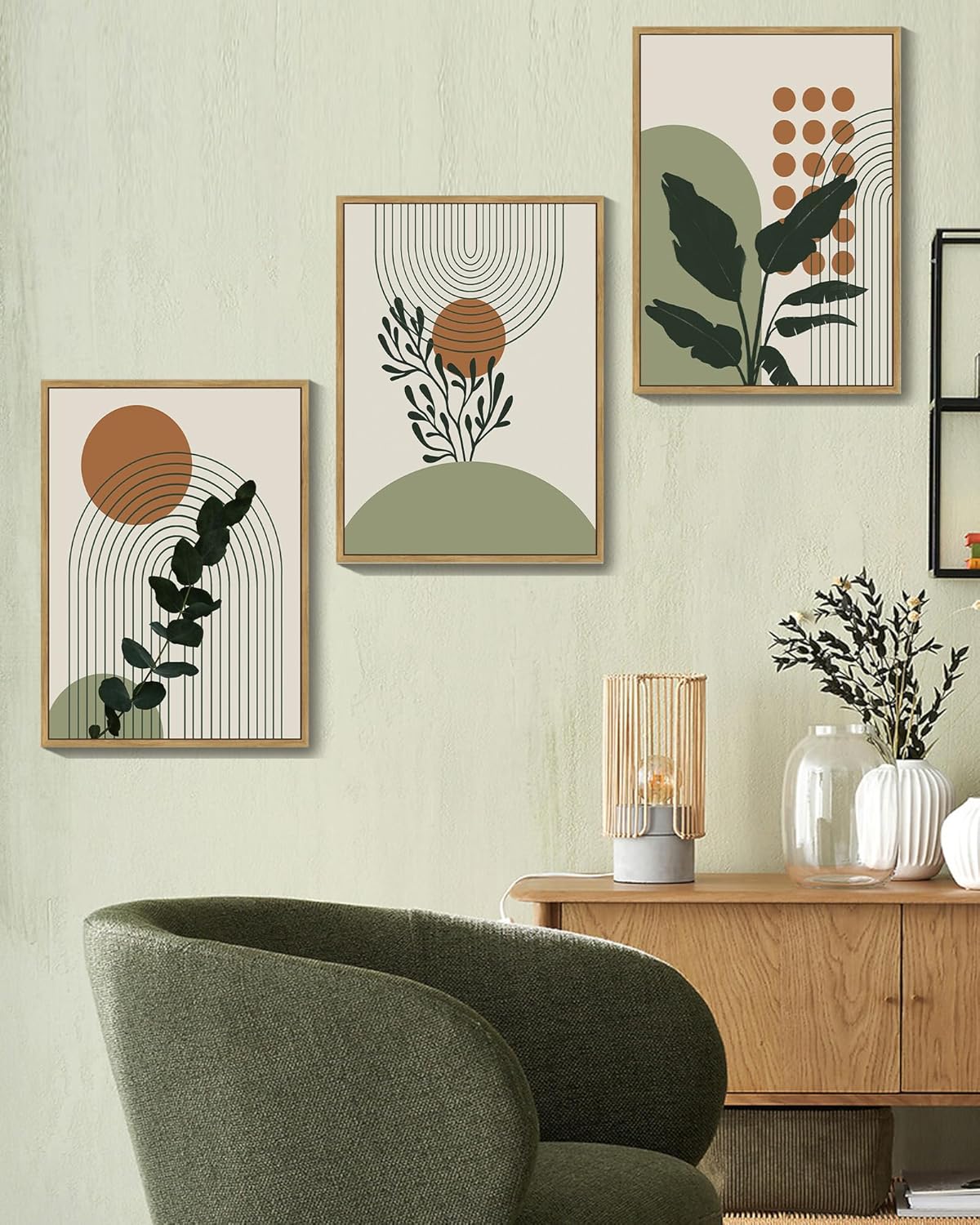 Boho Plant Wall Art – 11x14in