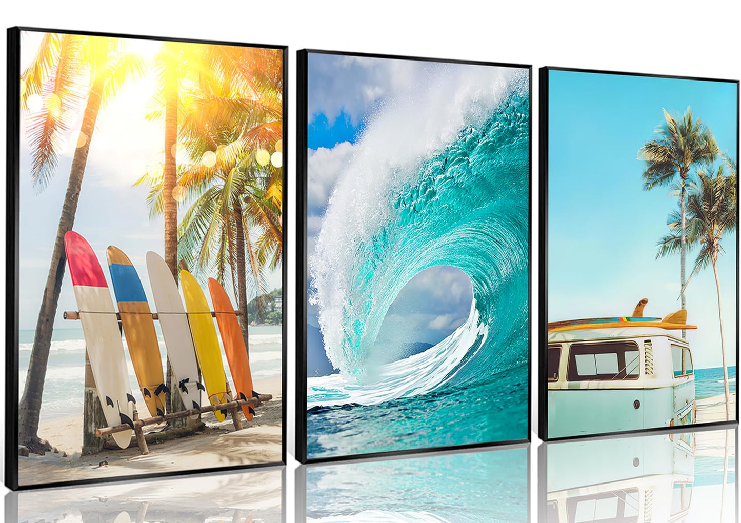 Coastal Beach Wall Art – 16x24in