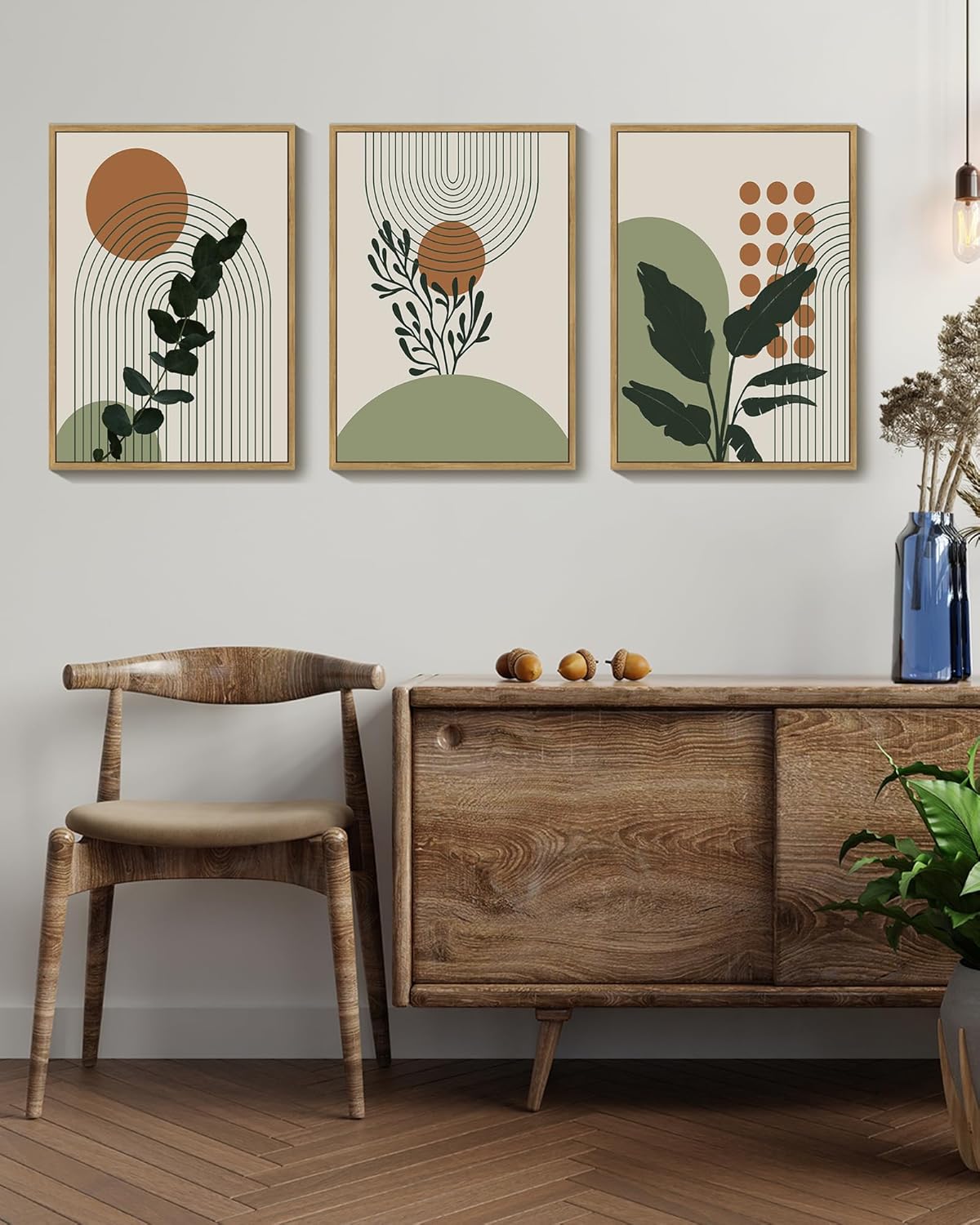Boho Plant Wall Art – 11x14in