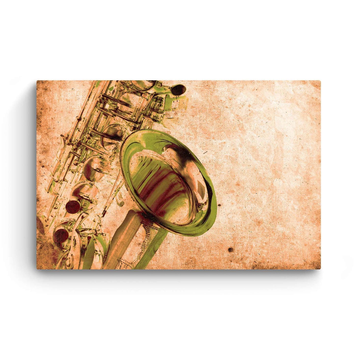 Orange Jazz Canvas Wall Art – 32x48in
