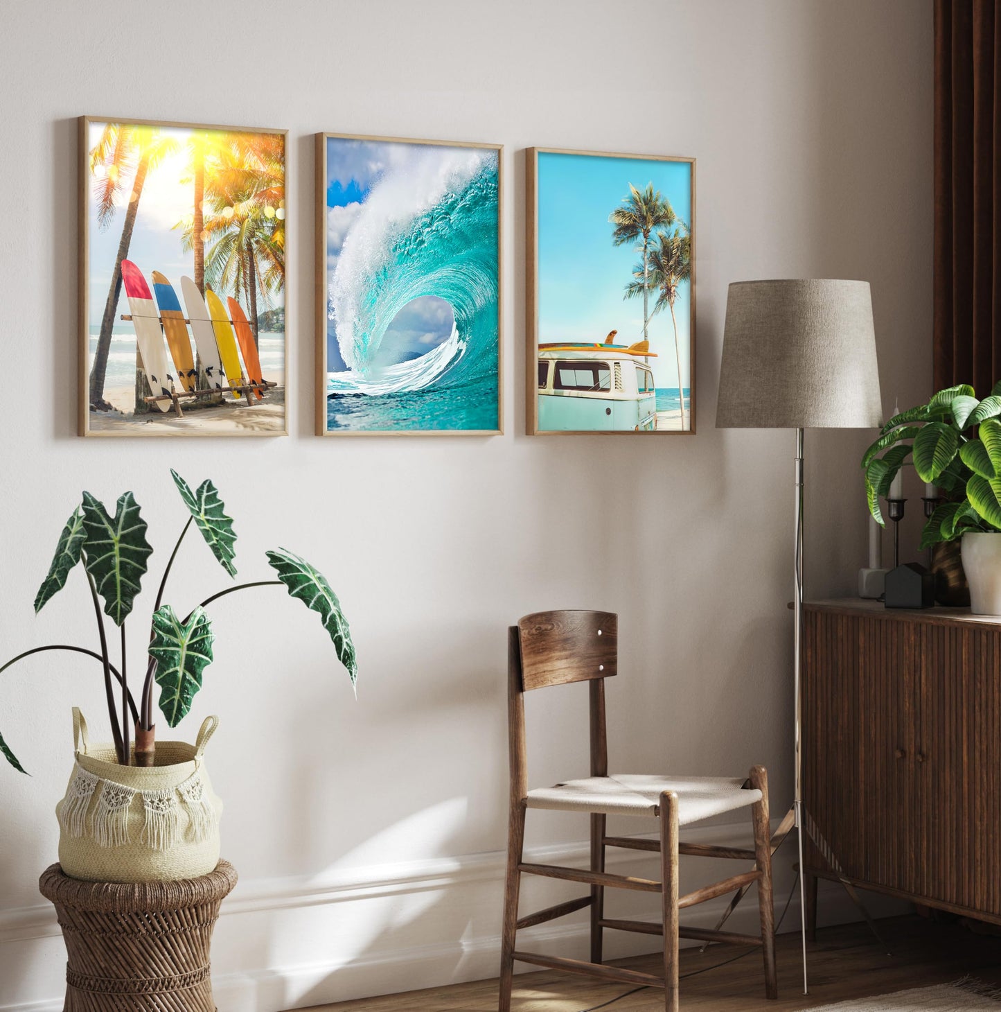 Coastal Beach Wall Art – 16x24in