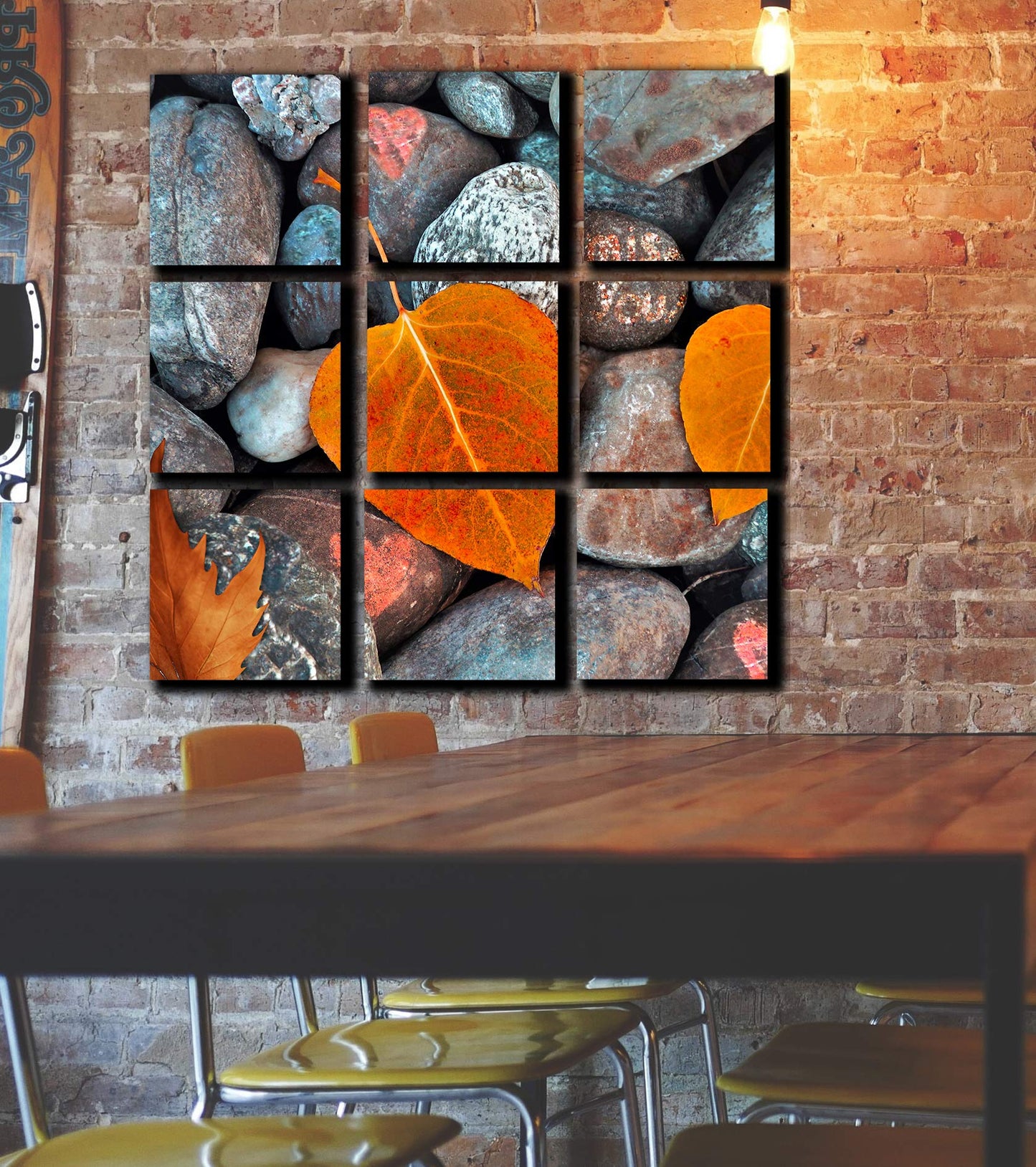 Autumn Wall Art – 8-Piece Canvas