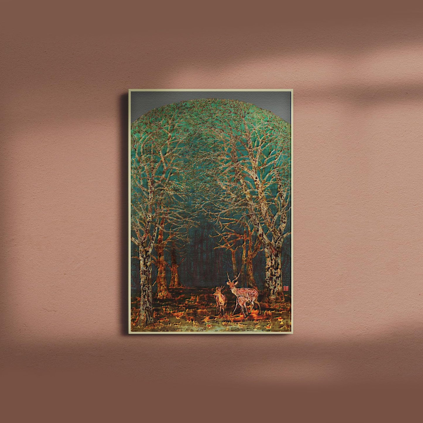 Abstract Texture Canvas Wall Art