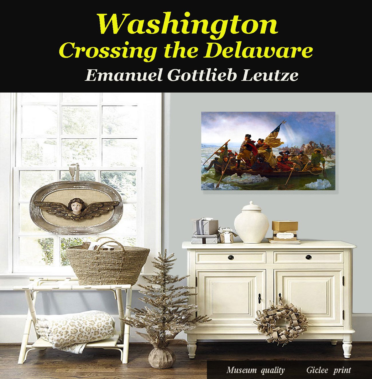 Washington Crossing Canvas Art