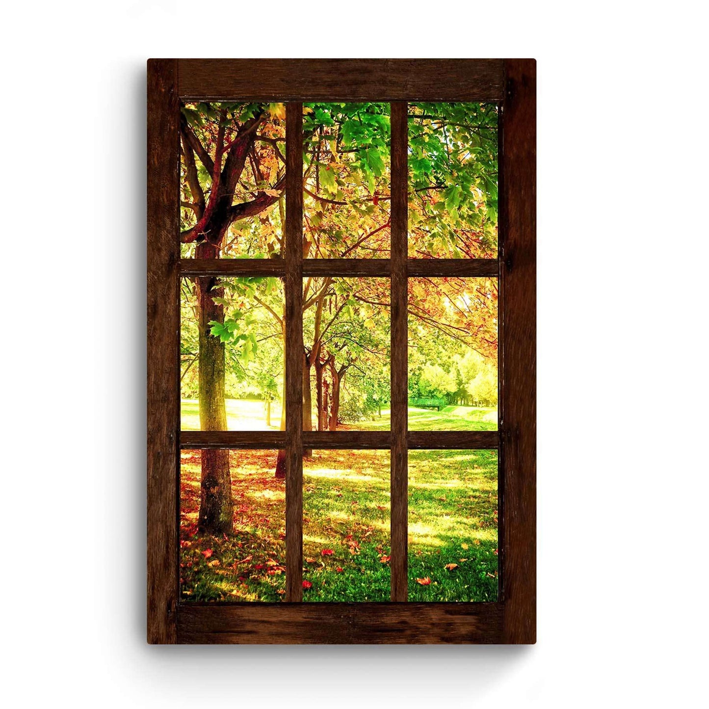 Winter Lake Canvas Art