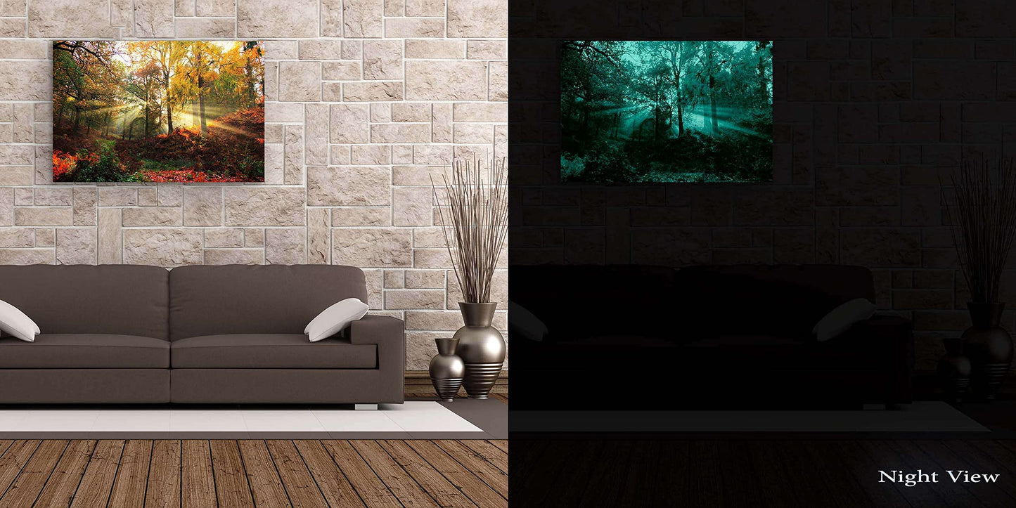 Winter Lake Canvas Art