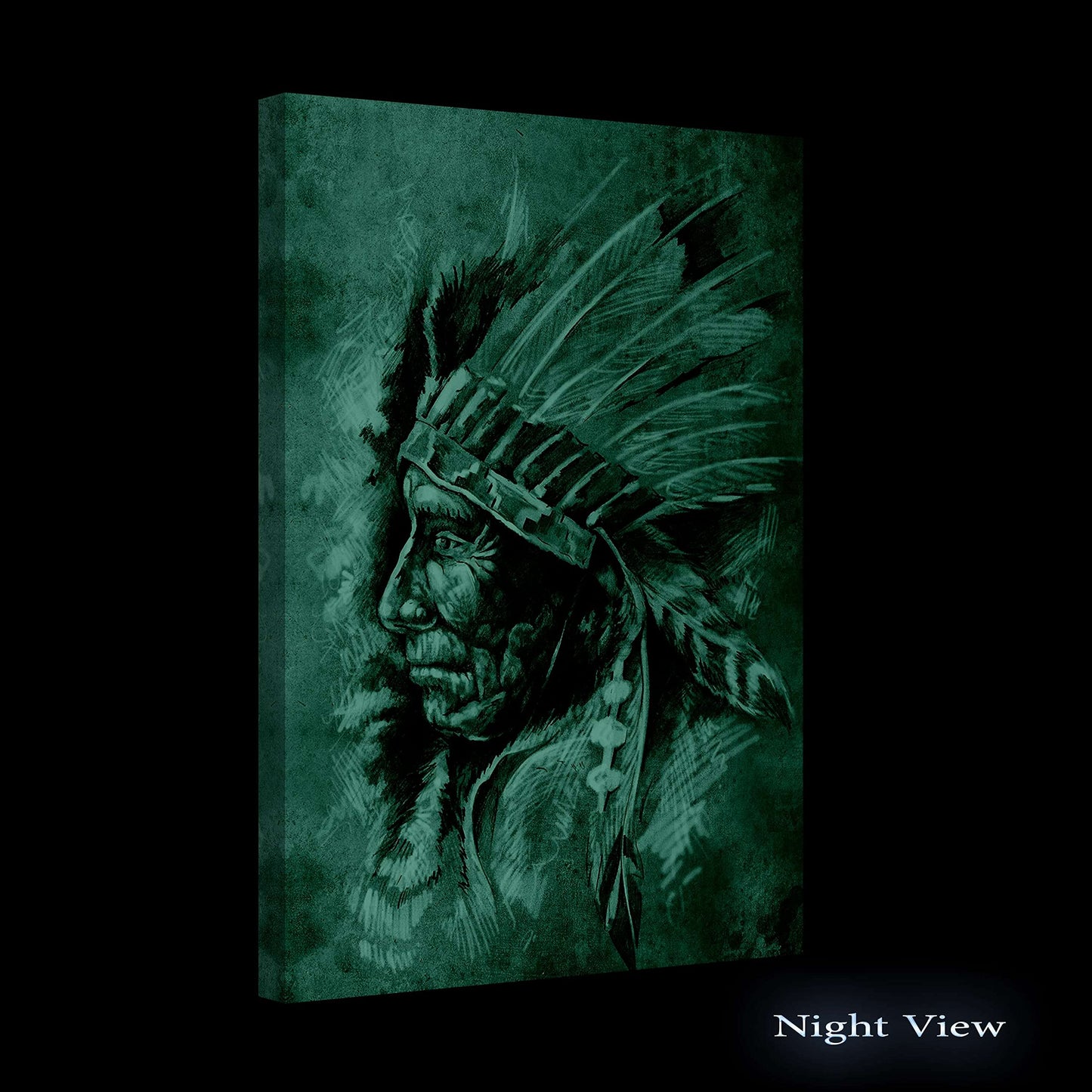African Tribe Wall Art – 32x48in