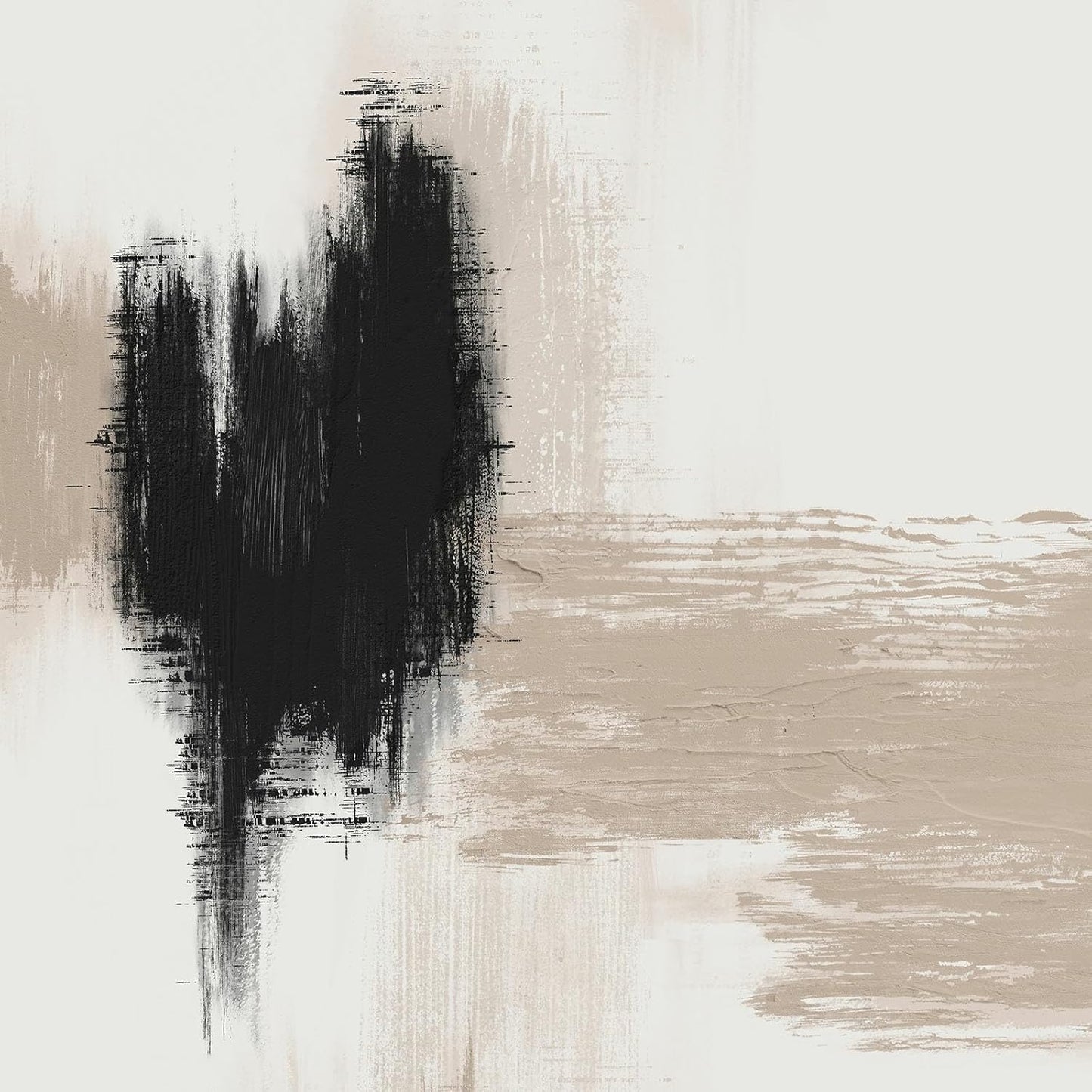 Beige Abstract Wall Art 3PC