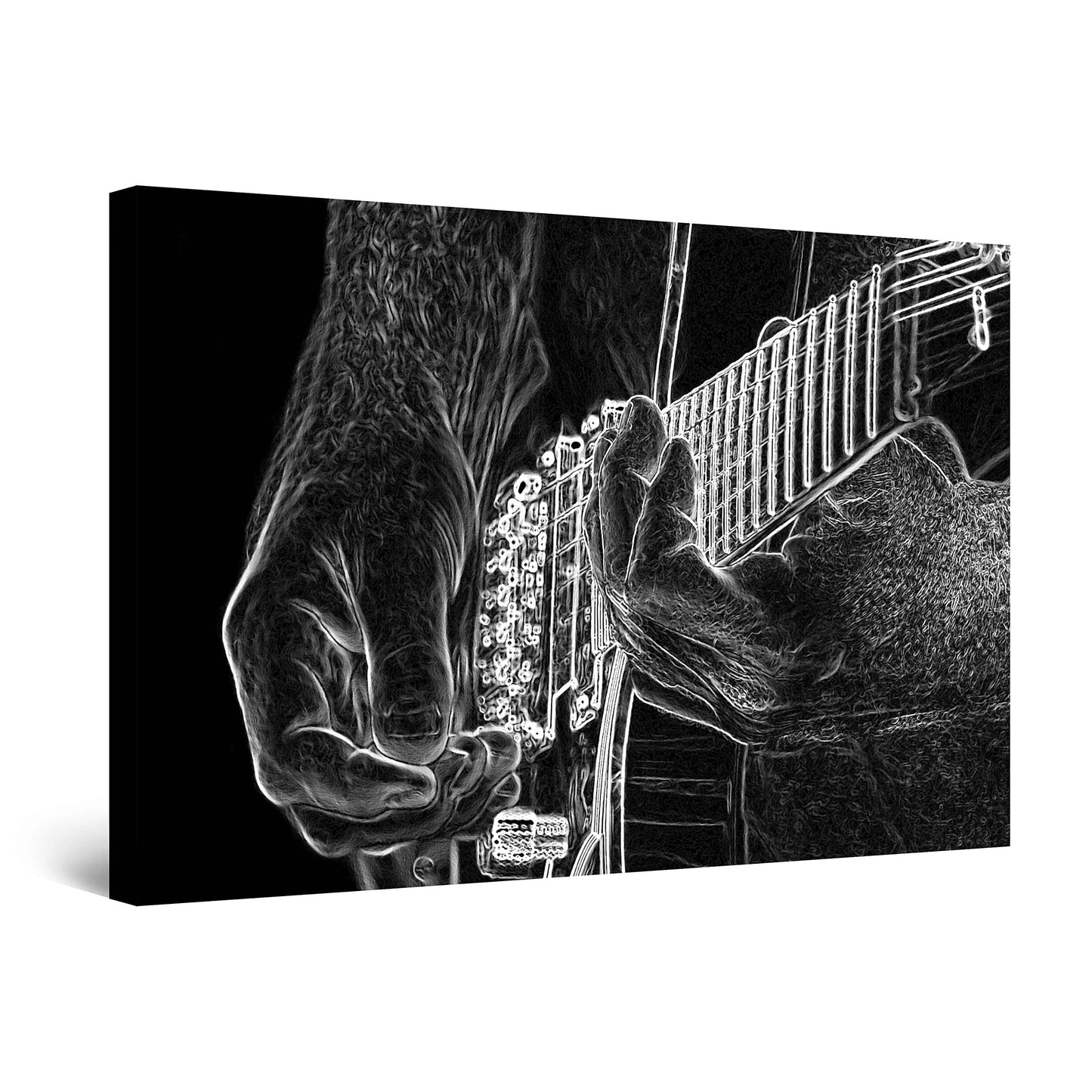 Orange Jazz Canvas Wall Art – 32x48in