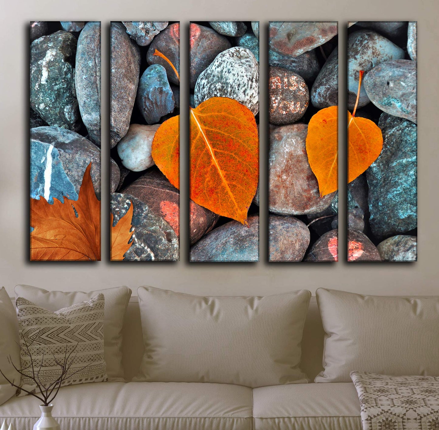 Autumn Wall Art – 8-Piece Canvas