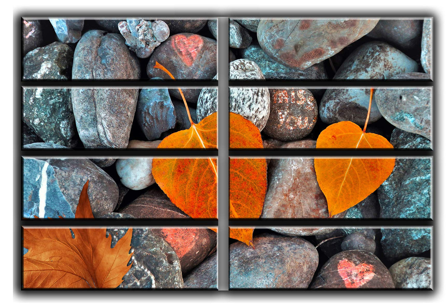 Autumn Wall Art – 8-Piece Canvas