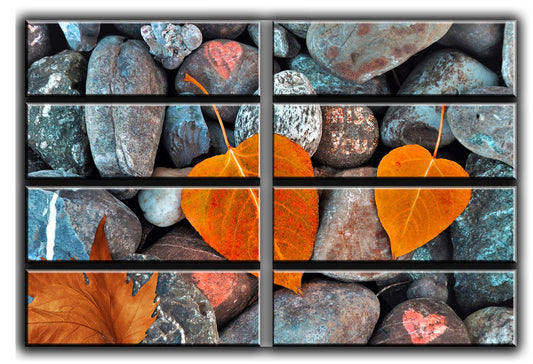 Autumn Wall Art – 8-Piece Canvas