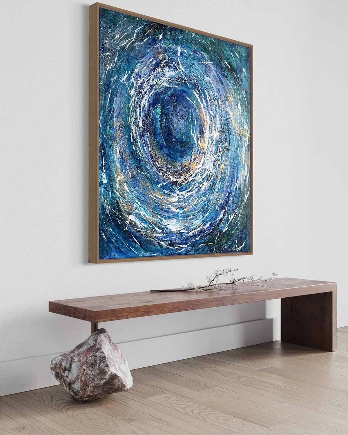 Blue Ocean Wall Art – 72x72in