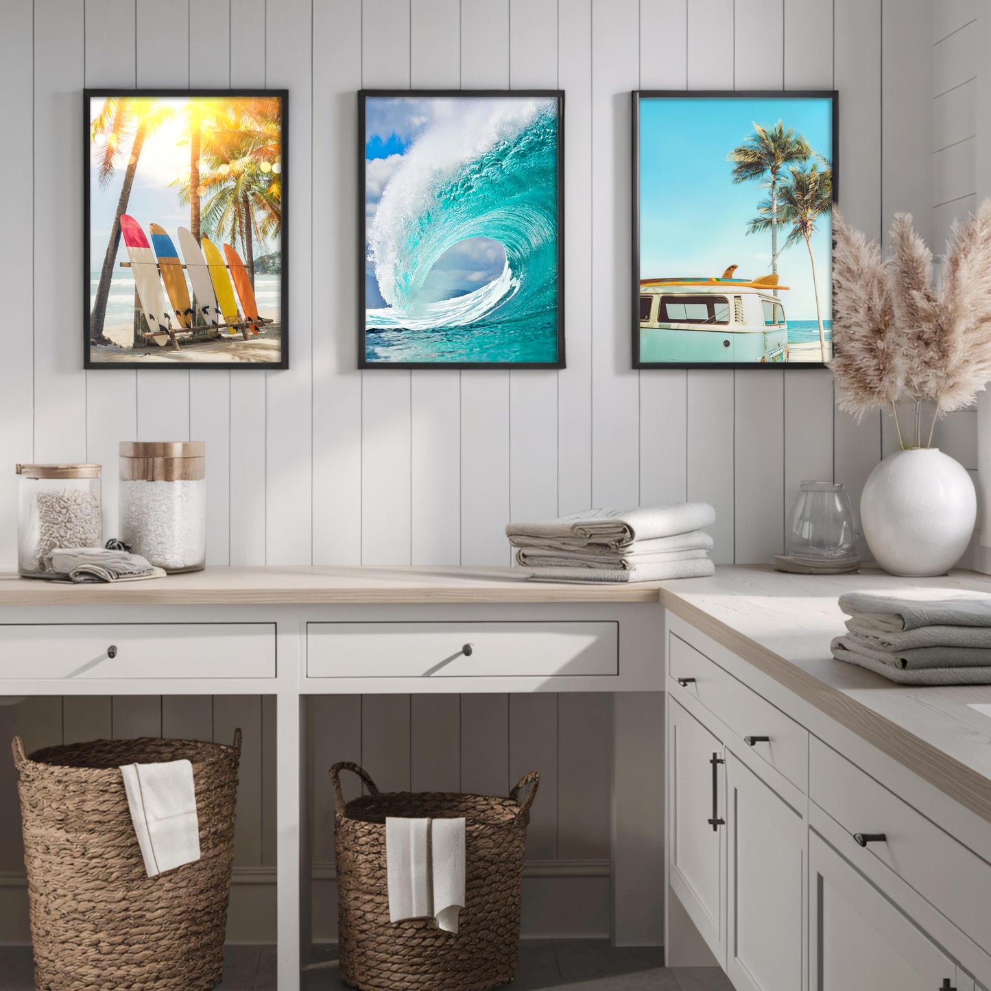 Coastal Beach Wall Art – 16x24in