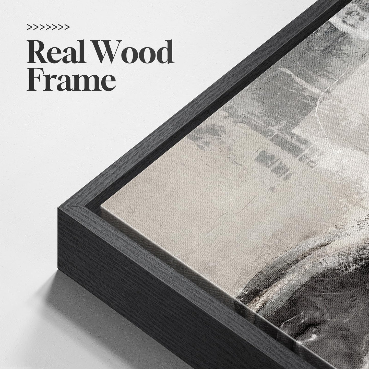 Neutral Abstract Wall Art 3PC 24x36in