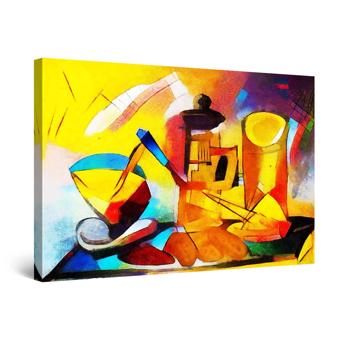 African Tribe Wall Art – 32x48in