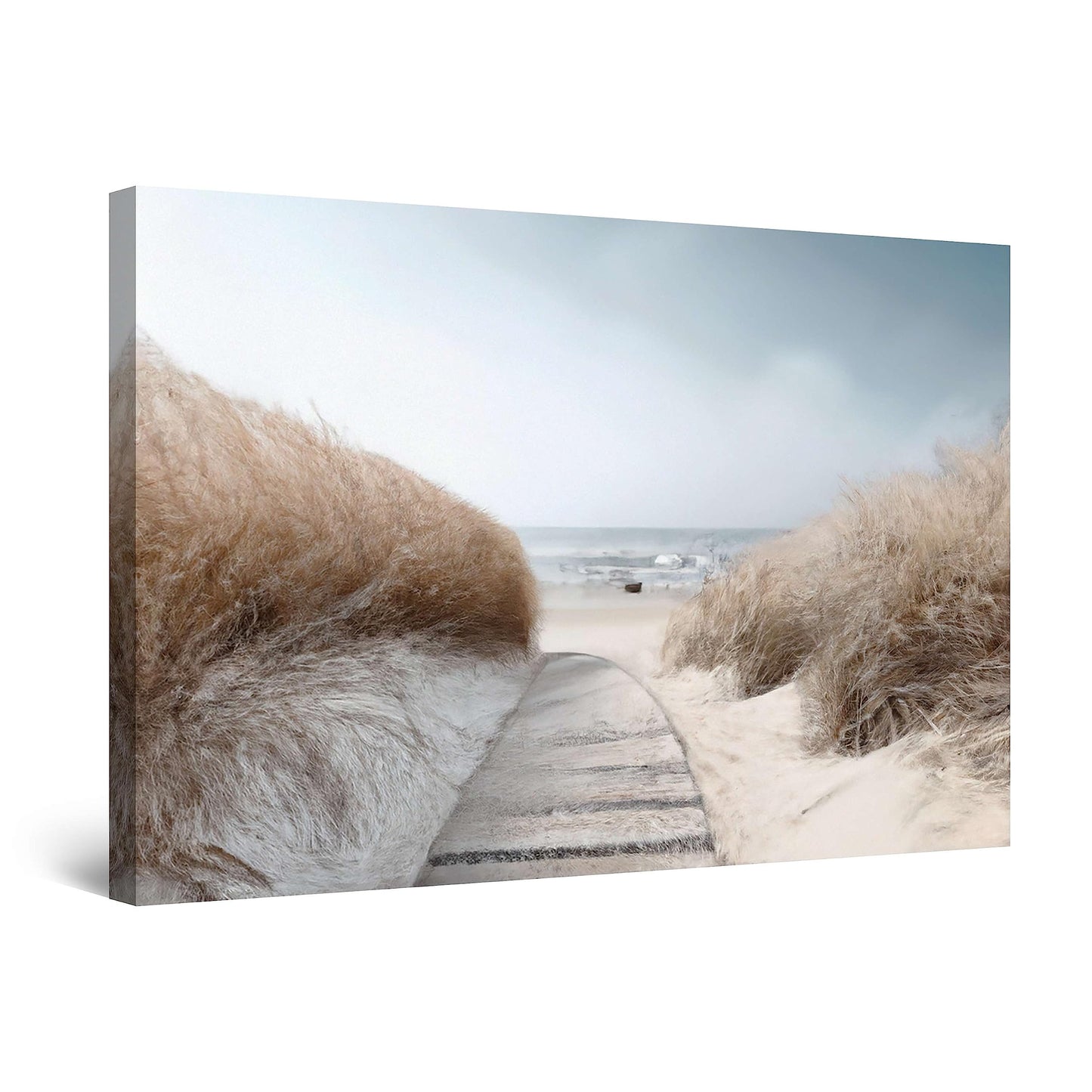 Ship & Moon Canvas Wall Art – 32x48in