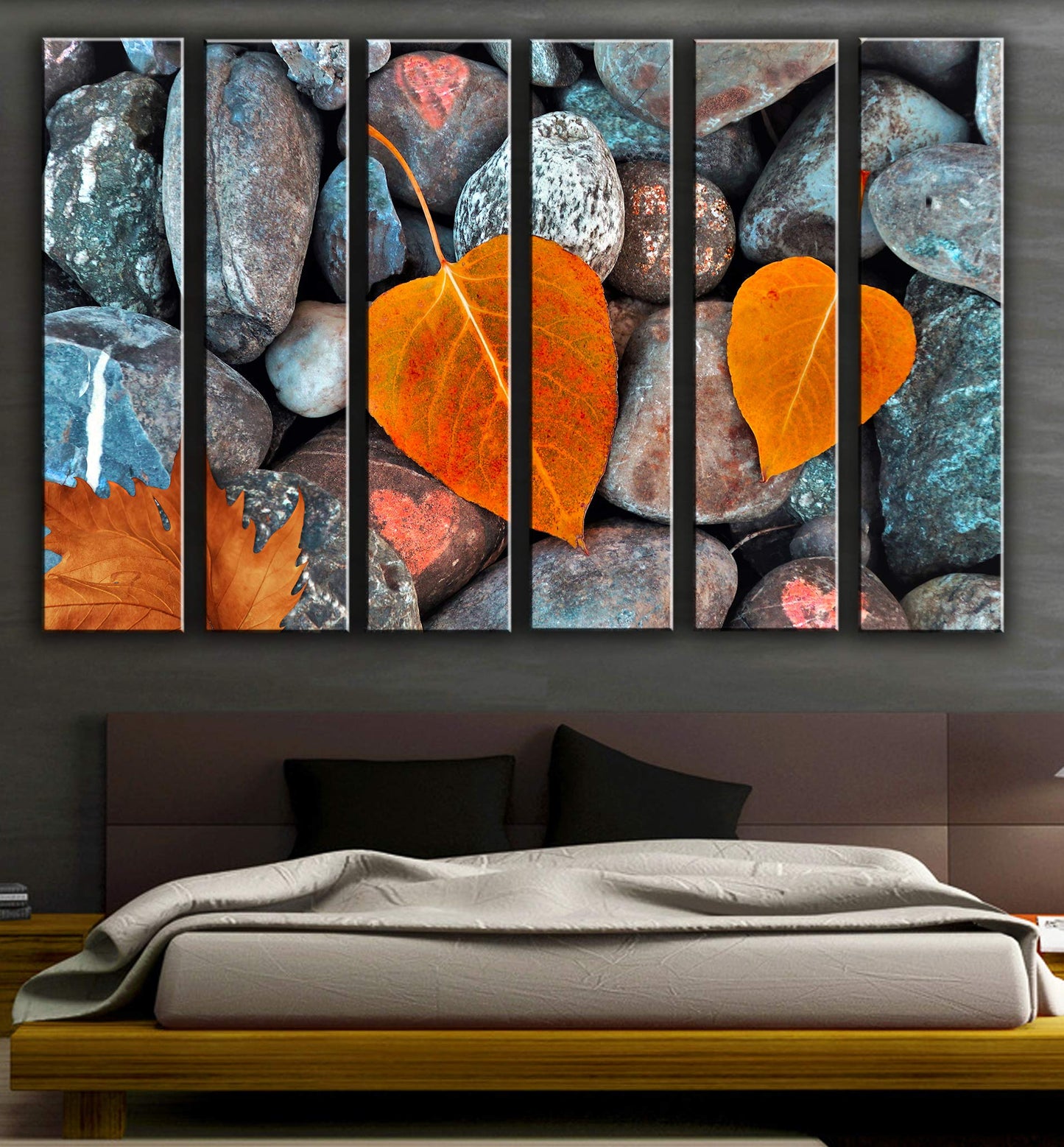 Autumn Wall Art – 8-Piece Canvas