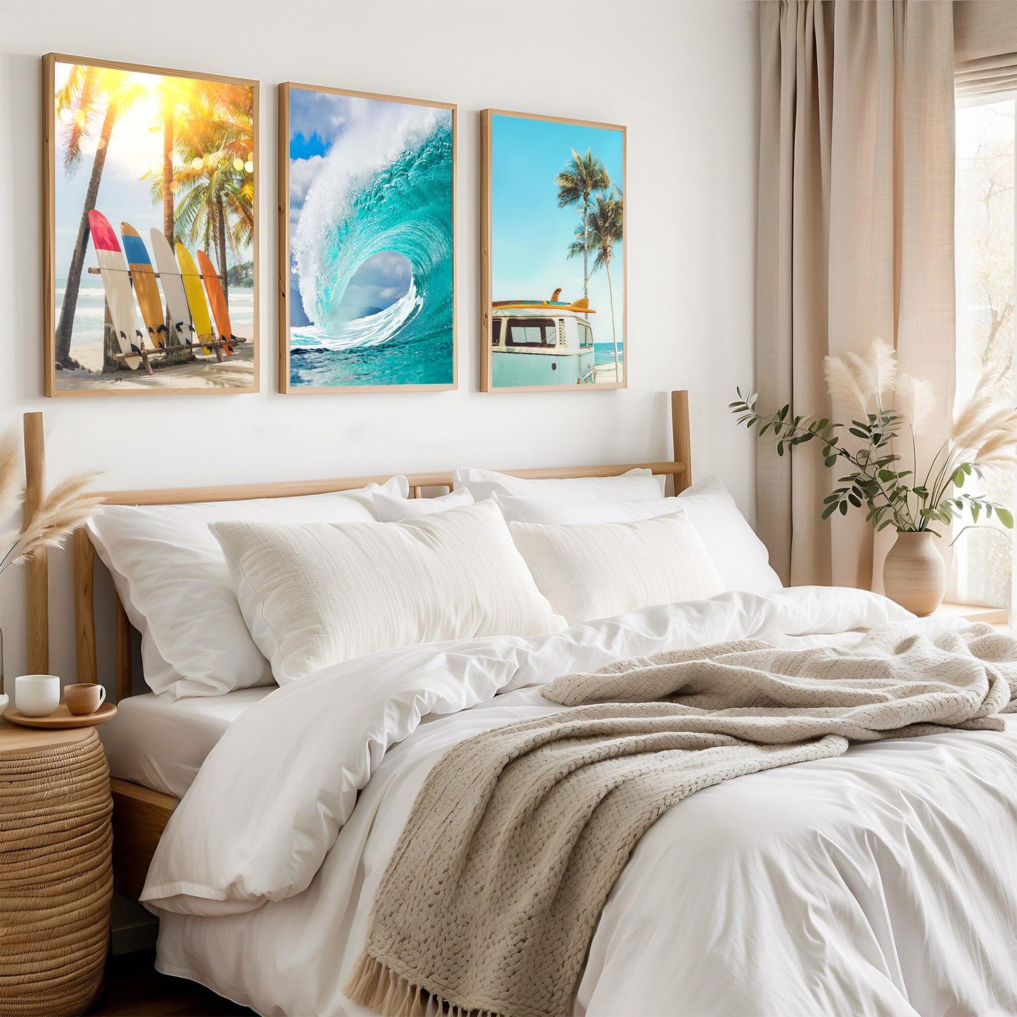 Coastal Beach Wall Art – 16x24in