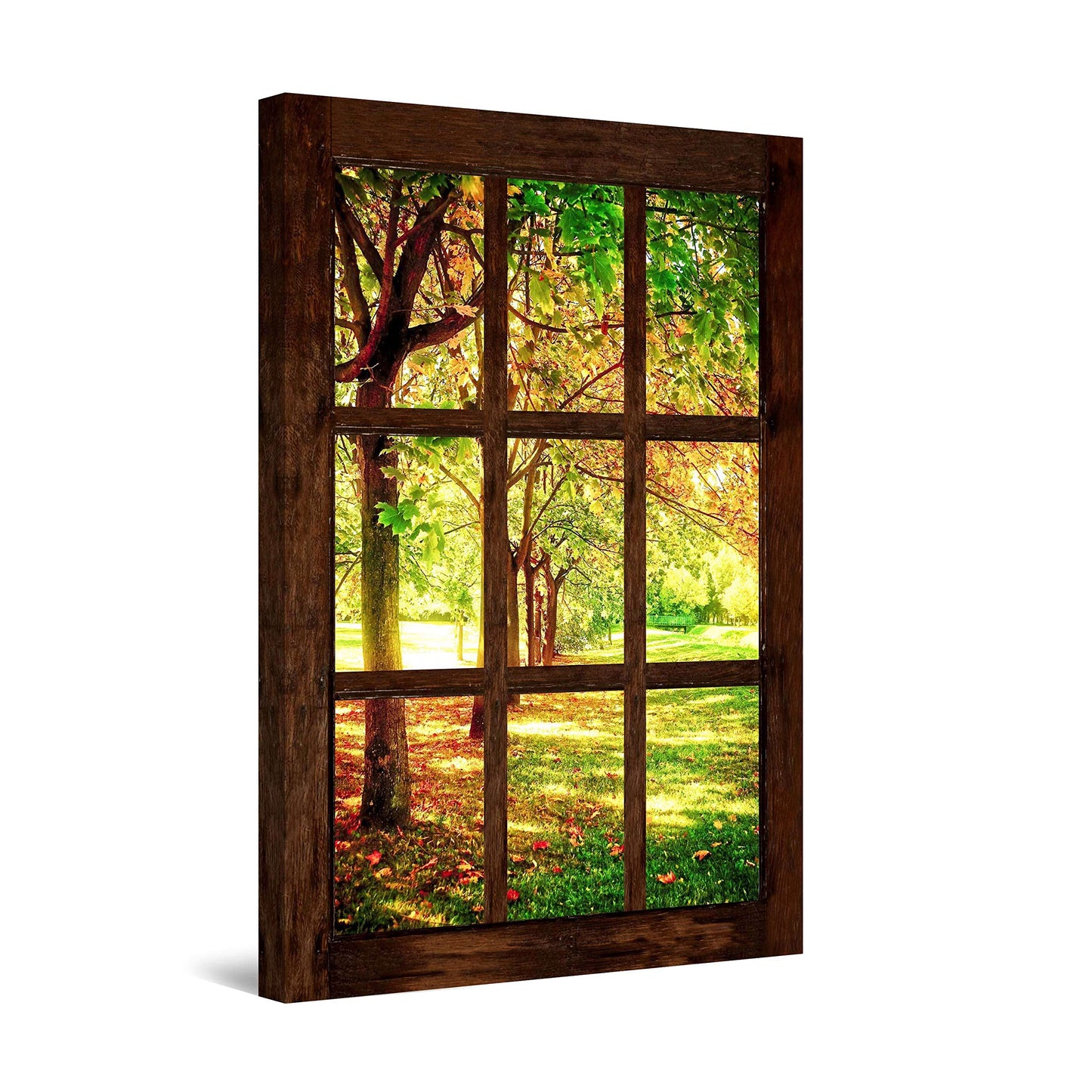 Winter Lake Canvas Art
