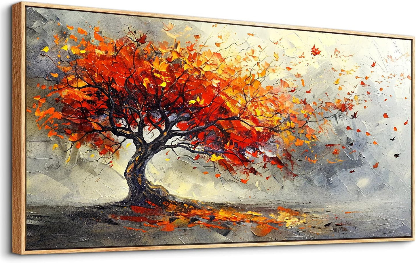 Abstract Tree Landscape Wall Art