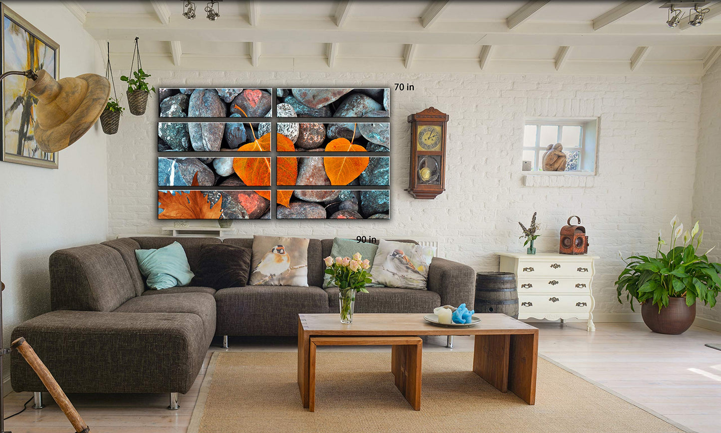 Autumn Wall Art – 8-Piece Canvas