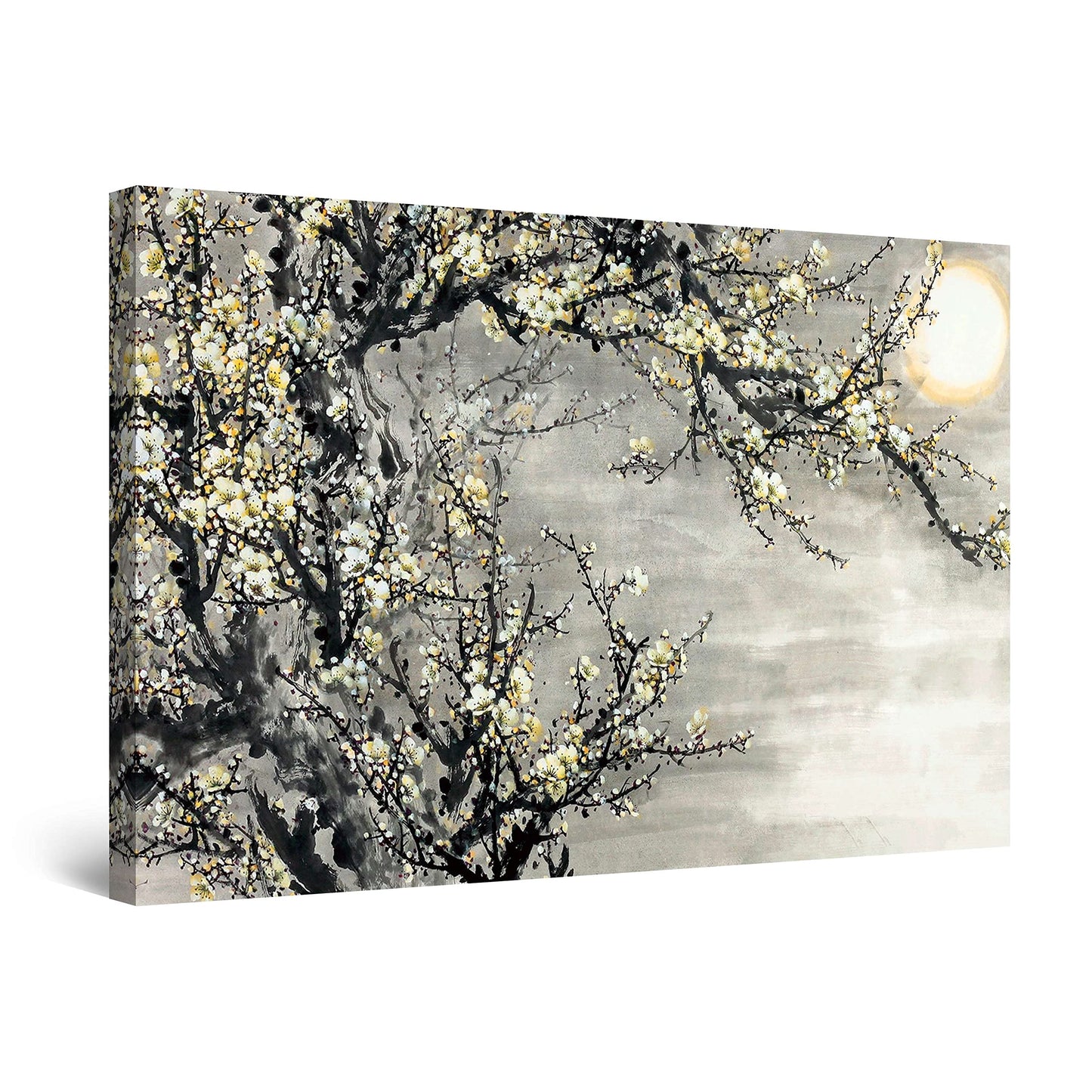 Golden Forest Canvas Wall Art – 32x48in