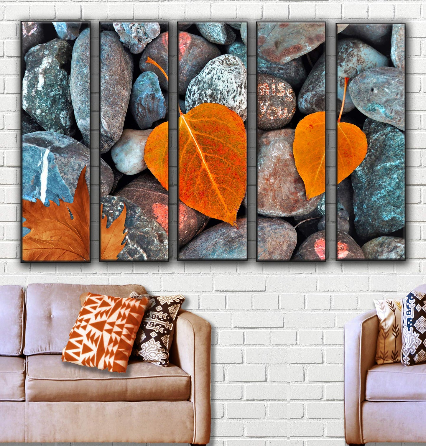 Autumn Wall Art – 8-Piece Canvas