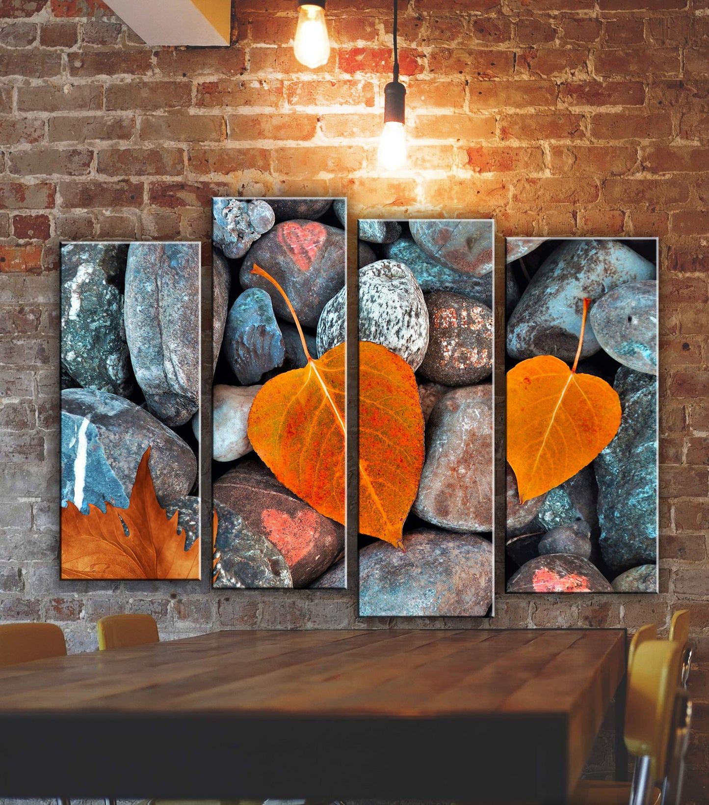Autumn Wall Art – 8-Piece Canvas