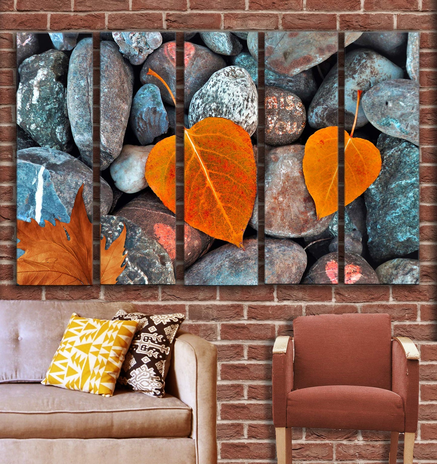 Autumn Wall Art – 8-Piece Canvas
