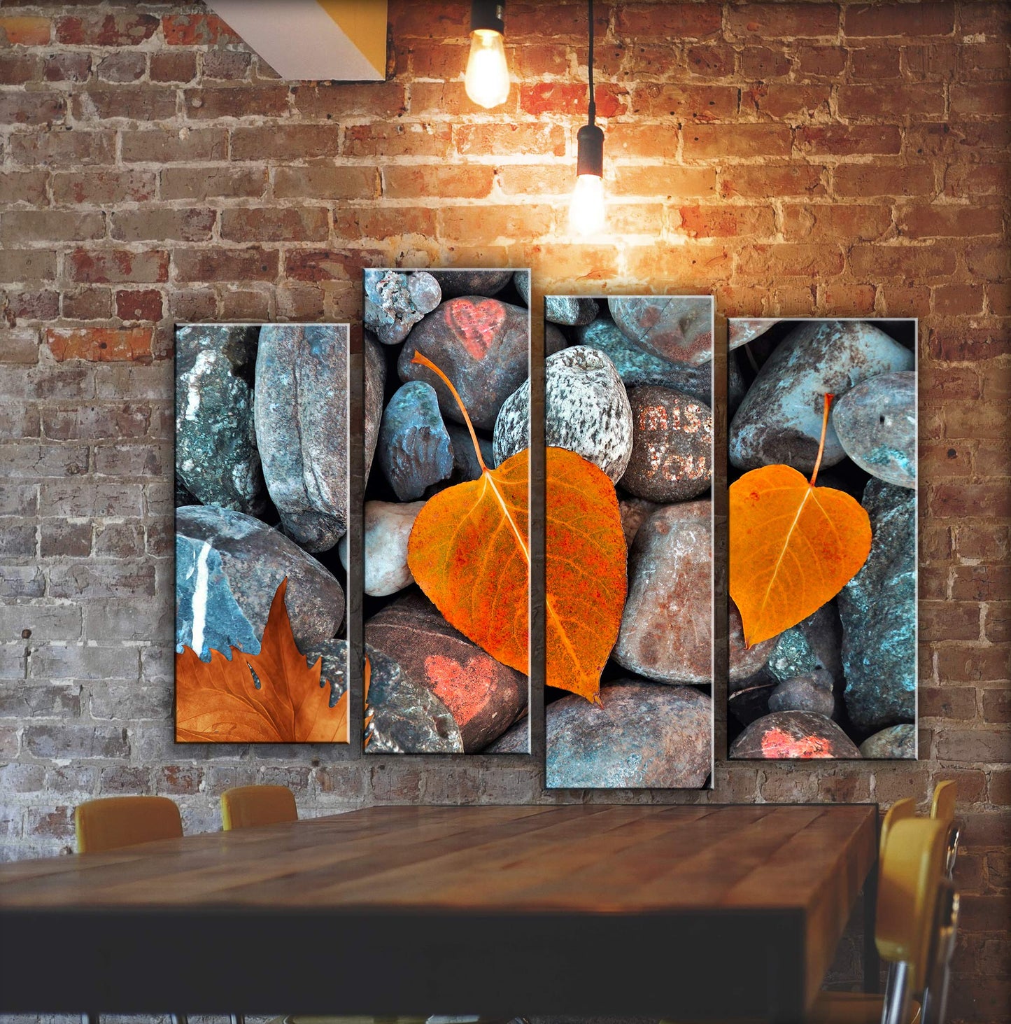 Autumn Wall Art – 8-Piece Canvas