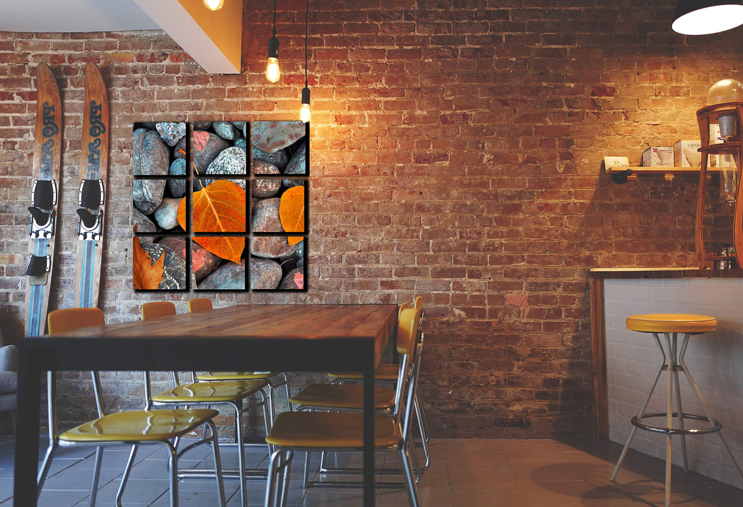 Autumn Wall Art – 8-Piece Canvas