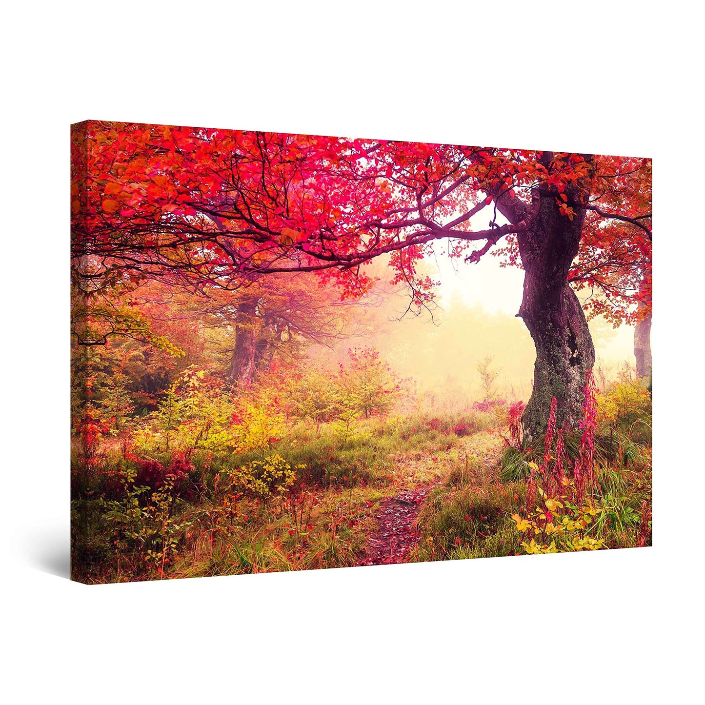 Winter Lake Canvas Art
