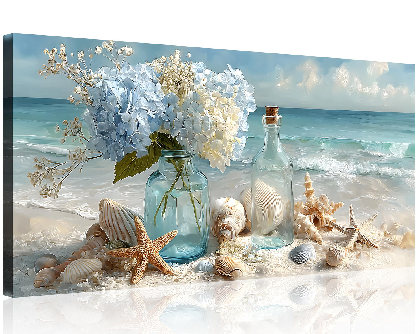 Beach Canvas Wall Art โ 3 Panel Sunset