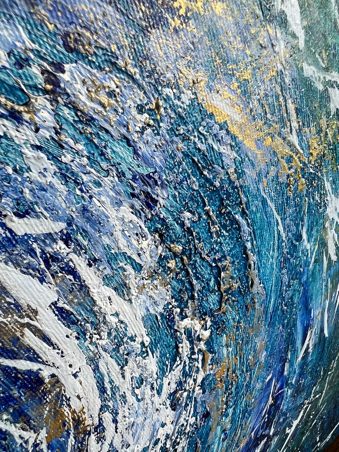 Blue Ocean Wall Art – 72x72in