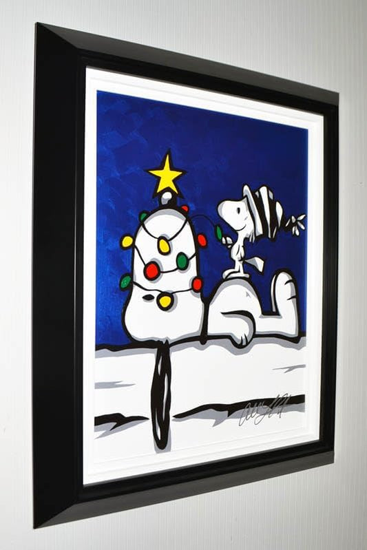 Snoop Lights Acrylic Painting