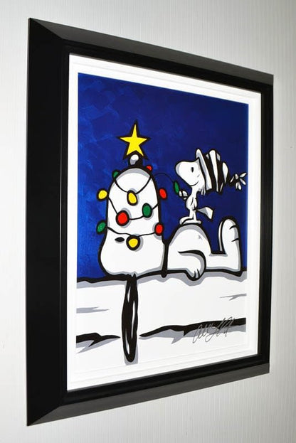 Snoop Lights Acrylic Painting