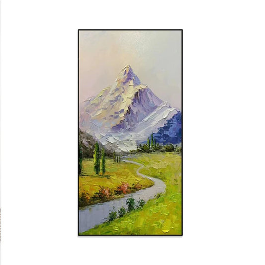 Nordic Landscape Oil Painting