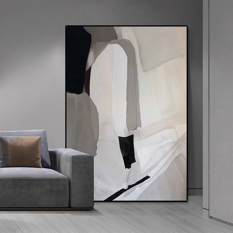 Hand-Painted Abstract Wall Art