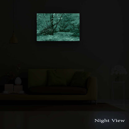 Winter Lake Canvas Art